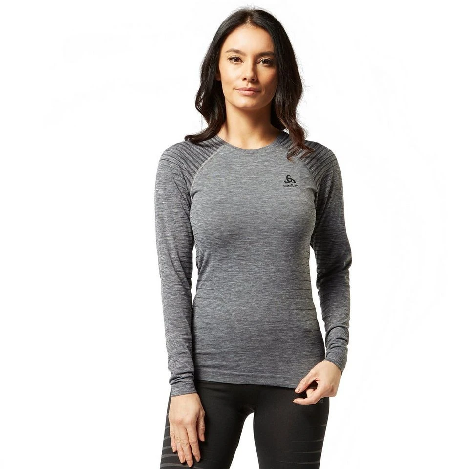 Odlo Women's Performance Light Long Sleeve Base Layer Top - Image 7