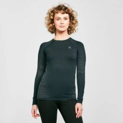Odlo Women’s Performance Warm Long Sleeve Base Layer Top