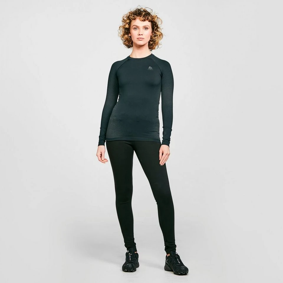 Odlo Women’s Performance Warm Long Sleeve Base Layer Top - Image 3