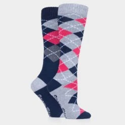Women's Midweight Argyle Lingfield 2 Pack Socks