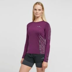 RONHILL Women's Life Nightrunner Long Sleeve T-Shirt