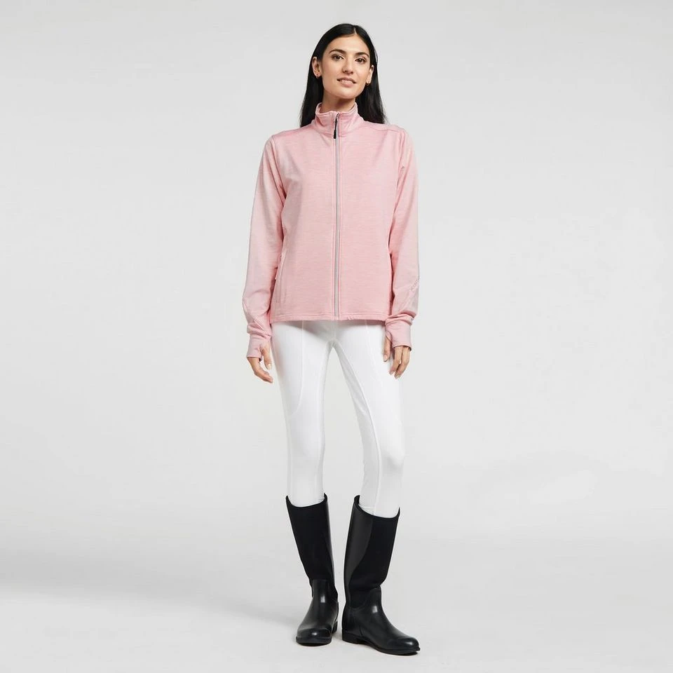 MOUNTAIN HORSE Womens Unfiy Technical Fleece Pink - Image 3
