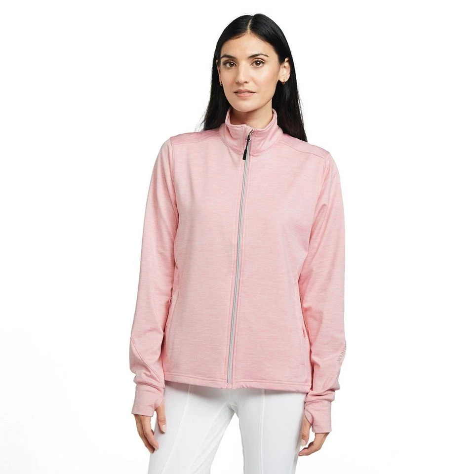 MOUNTAIN HORSE Womens Unfiy Technical Fleece Pink - Image 8