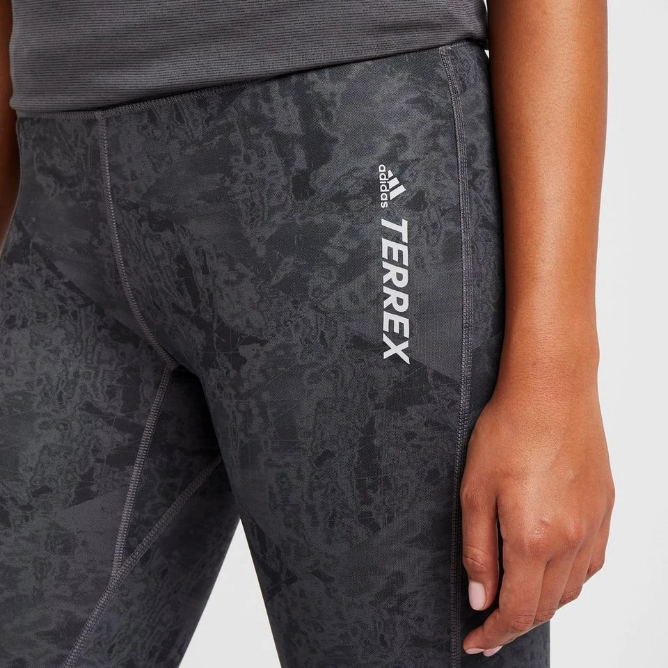 Adidas TERREX Women’s Multi Allover Print Tights - Image 4