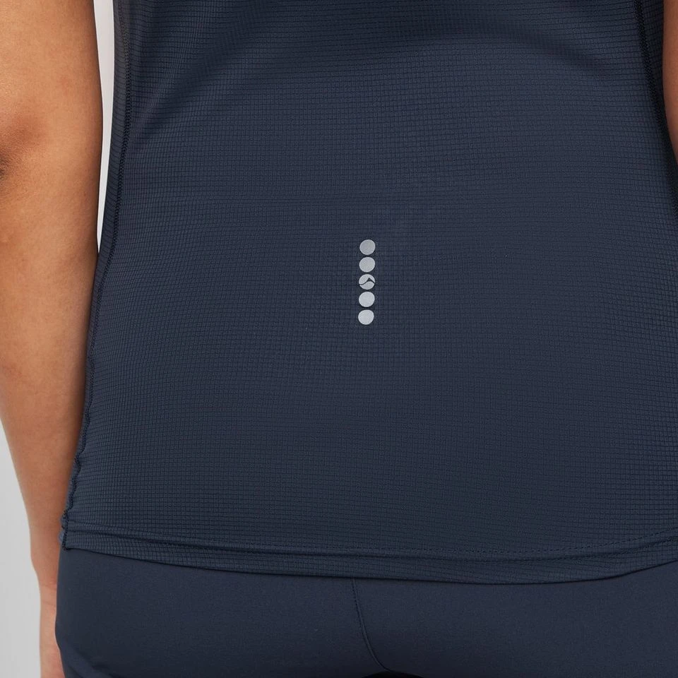 Montane Women’s Dart Nano Short Sleeve Zip T-Shirt - Image 6